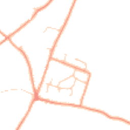 Daytime road noise heatmap for CT15 4DD