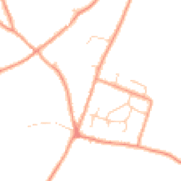Daytime road noise heatmap for CT15 4DE