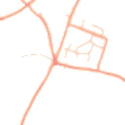 Daytime road noise heatmap for CT15 4DN