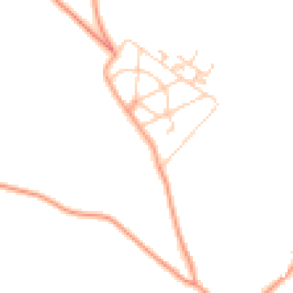 Daytime road noise heatmap for CT15 4DP