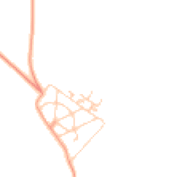 Daytime road noise heatmap for CT15 4ED