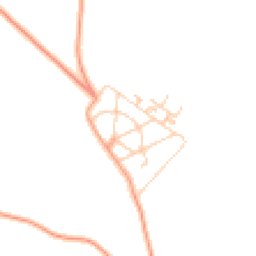 Daytime road noise heatmap for CT15 4EP