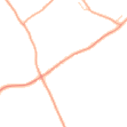 Daytime road noise heatmap for CT15 4HY