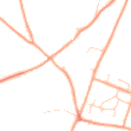 Daytime road noise heatmap for CT15 4LY
