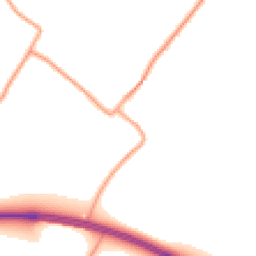 Daytime road noise heatmap for CT15 5AH