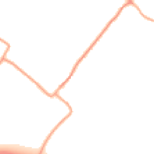 Daytime road noise heatmap for CT15 5AQ