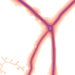 Daytime road noise heatmap for CT15 5DR
