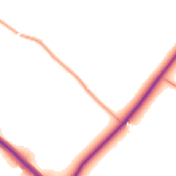 Daytime road noise heatmap for CT15 5ES