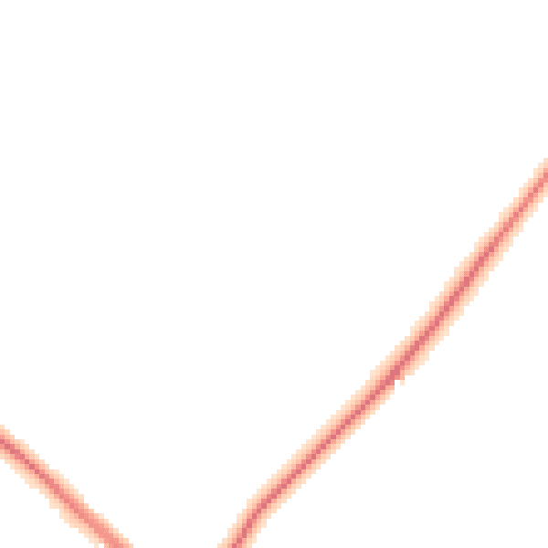 Night-time road noise heatmap for CT15 5ES