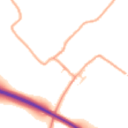 Daytime road noise heatmap for CT15 5EU