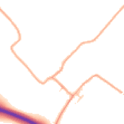 Daytime road noise heatmap for CT15 5EX