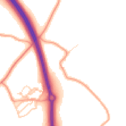 Daytime road noise heatmap for CT15 5HA