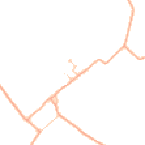 Daytime road noise heatmap for CT15 5JG