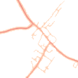 Daytime road noise heatmap for CT15 6AA