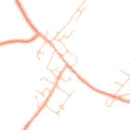 Daytime road noise heatmap for CT15 6AS