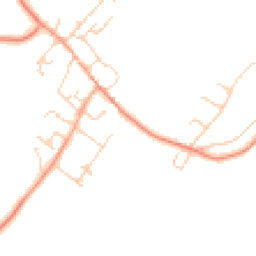 Daytime road noise heatmap for CT15 6AW