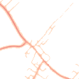 Daytime road noise heatmap for CT15 6AZ
