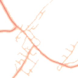 Daytime road noise heatmap for CT15 6BN