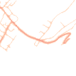 Daytime road noise heatmap for CT15 6DG