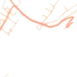 Daytime road noise heatmap for CT15 6EH