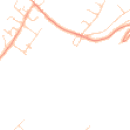 Daytime road noise heatmap for CT15 6EJ