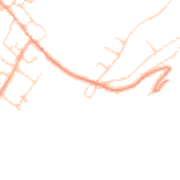 Daytime road noise heatmap for CT15 6JA