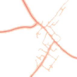 Daytime road noise heatmap for CT15 6JE