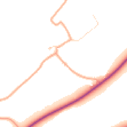 Daytime road noise heatmap for CT15 7AJ