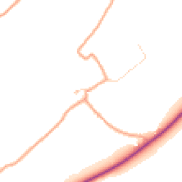 Daytime road noise heatmap for CT15 7AL
