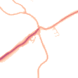 Daytime road noise heatmap for CT15 7AR