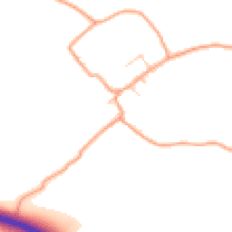 Daytime road noise heatmap for CT15 7BJ