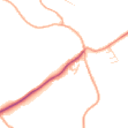 Daytime road noise heatmap for CT15 7DF