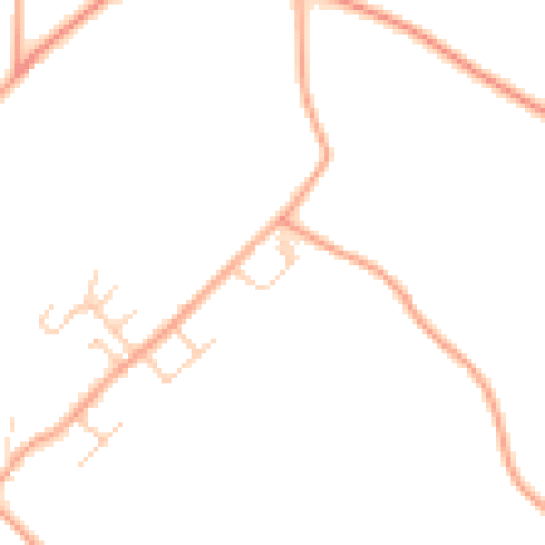 Daytime road noise heatmap for CT15 7LS