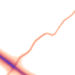 Daytime road noise heatmap for CT15 7NB