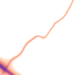 Daytime road noise heatmap for CT15 7ND