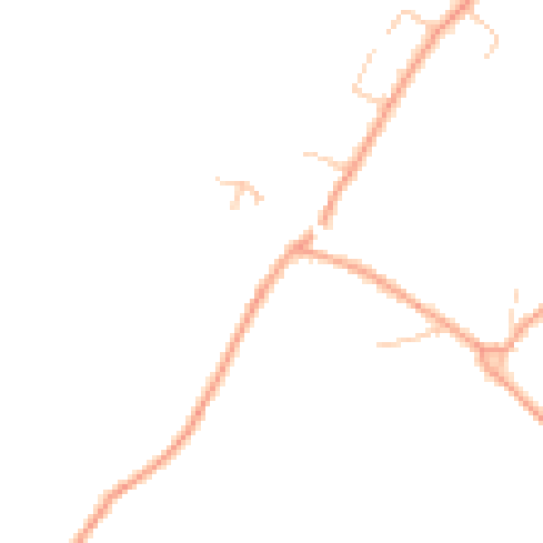 Daytime road noise heatmap for CT15 7NL