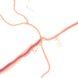 Daytime road noise heatmap for CT15 7QH