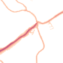 Daytime road noise heatmap for CT15 7QJ
