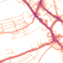 Daytime road noise heatmap for CT17 0AD