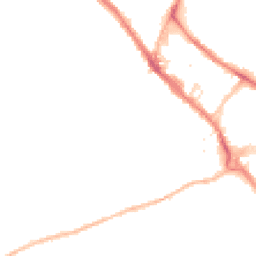 Night-time road noise heatmap for CT17 0AE