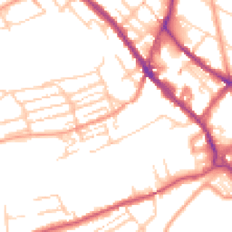 Daytime road noise heatmap for CT17 0AL