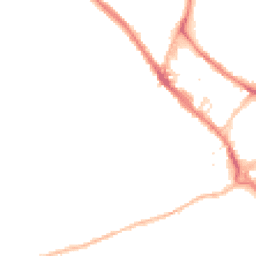 Night-time road noise heatmap for CT17 0AL