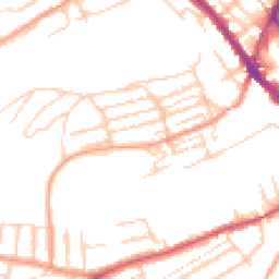 Daytime road noise heatmap for CT17 0AR