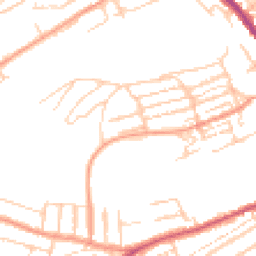 Daytime road noise heatmap for CT17 0AU