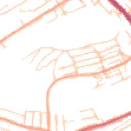 Daytime road noise heatmap for CT17 0AX