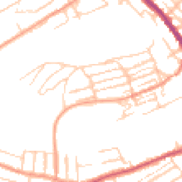 Daytime road noise heatmap for CT17 0AY