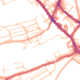 Daytime road noise heatmap for CT17 0BF