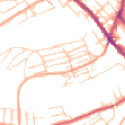 Daytime road noise heatmap for CT17 0BH