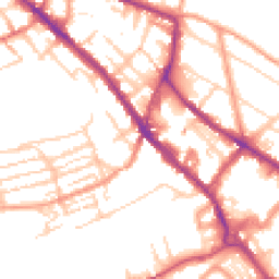 Daytime road noise heatmap for CT17 0BJ