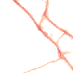 Night-time road noise heatmap for CT17 0BL